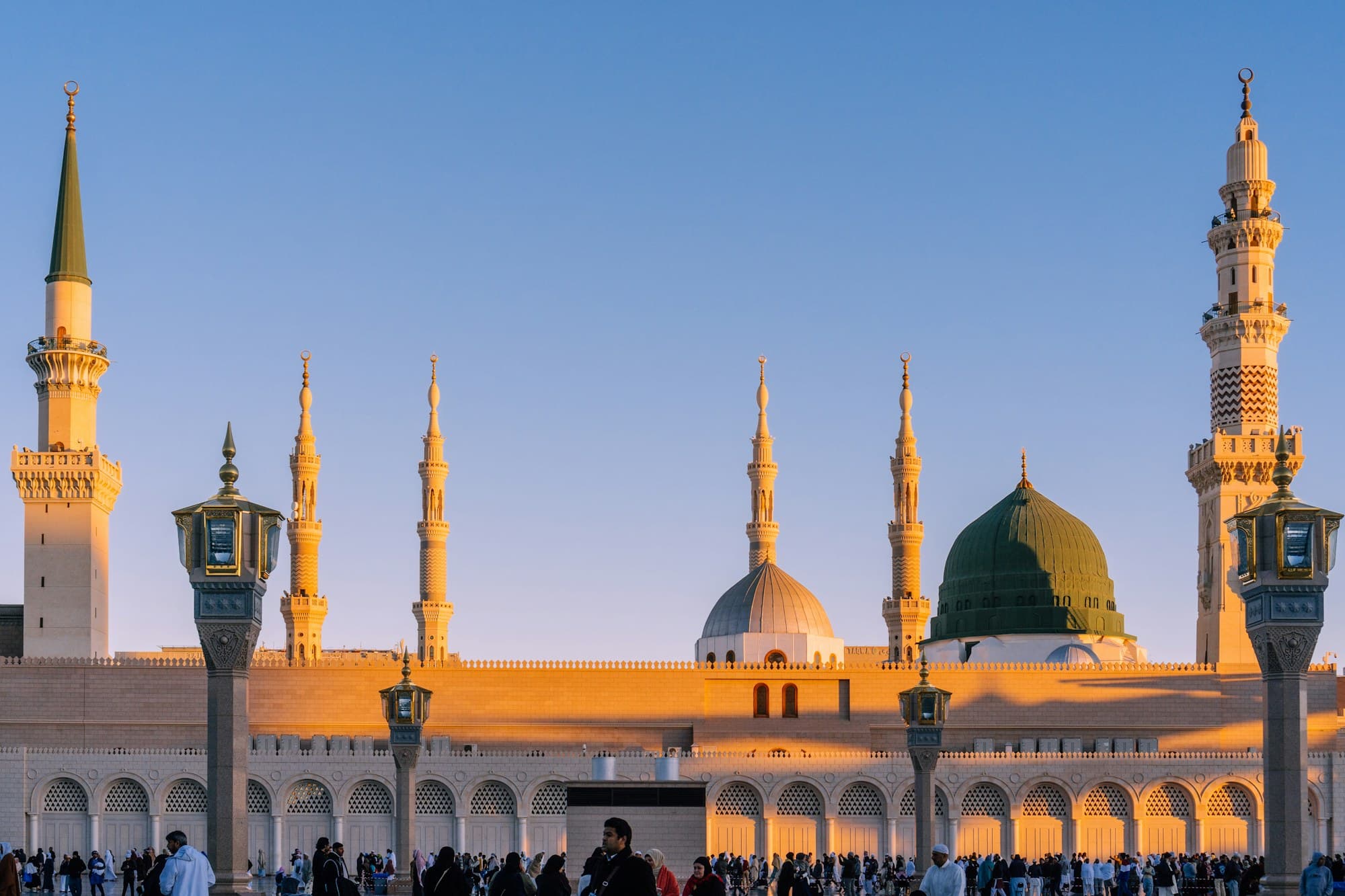 المسجد النبوي في المدينة المنورة